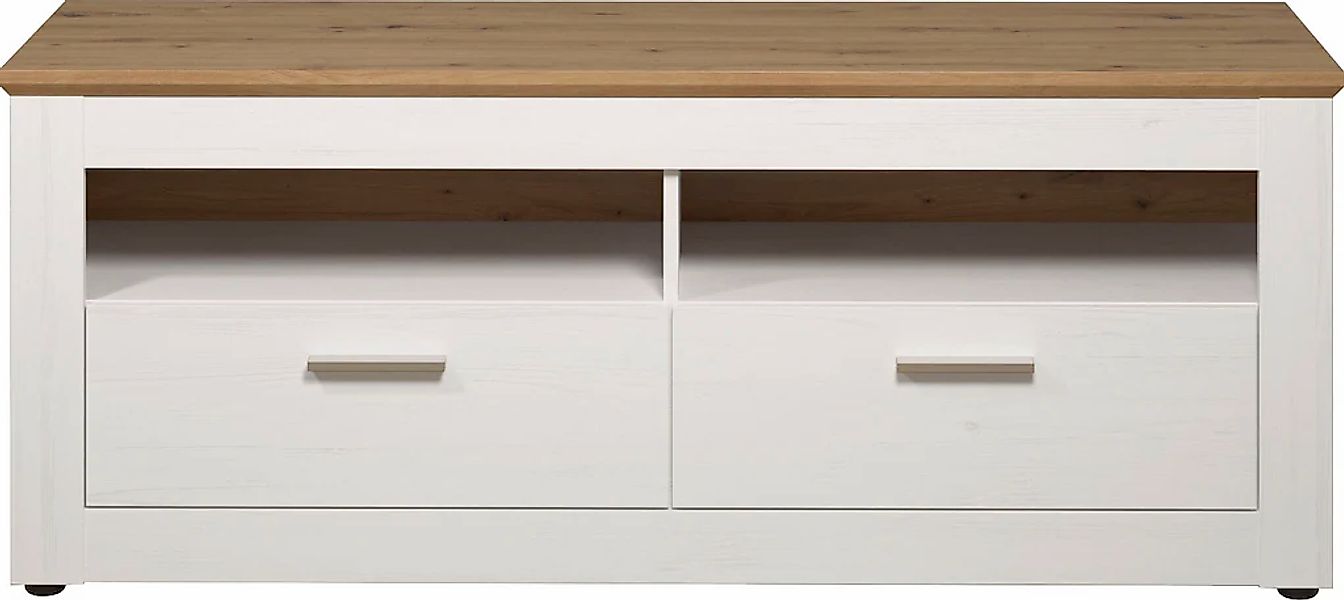 Home affaire Lowboard "Nybro TV-Kommode" TV-Unterteil mit 2 Schubladen & 2 günstig online kaufen