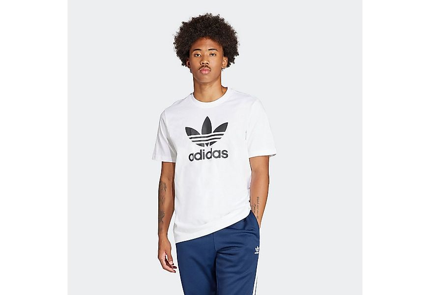 adidas Originals T-Shirt TREFOIL T-SHIRT reguläre Passform, Kurzarm, aus Ba günstig online kaufen