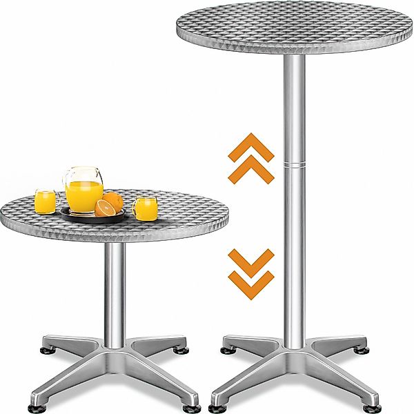 Casaria Stehtisch (1-St), Stabil Höhenverstellbar 70 günstig online kaufen