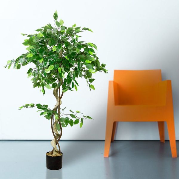 Kunstbaum Kunstpflanze Kunstbaum Künstliche Pflanze Ficus günstig online kaufen