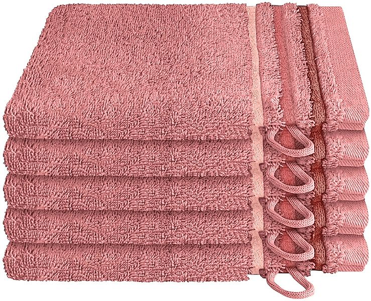 Schiesser Waschhandschuh "Skyline Color aus 100 % Baumwolle mit eleganter S günstig online kaufen