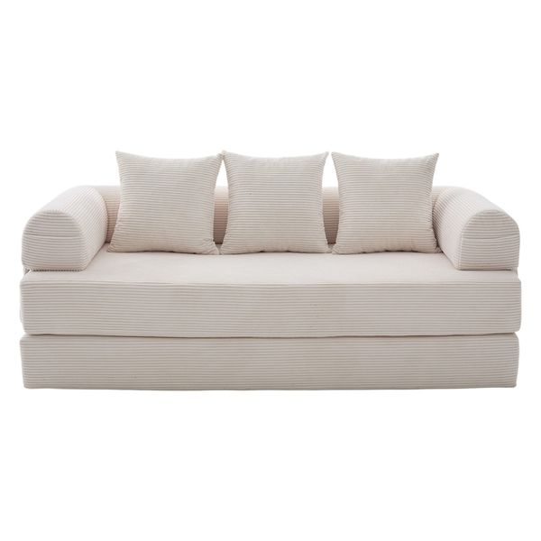 LVHOM Loungesofa faltbar mit Schlaffunktion, Stabil-/abnehmbarer günstig online kaufen