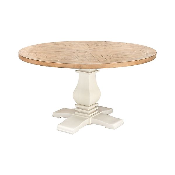 riess-ambiente Esstisch HAMPTONS 140cm hellbraun / günstig online kaufen