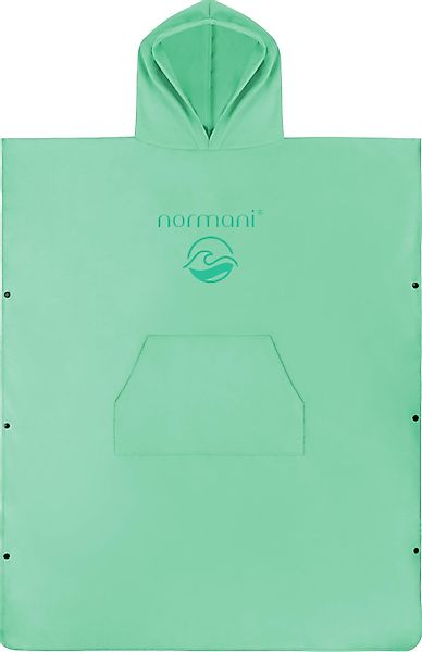 normani Unisex-Bademantel Weicher Mikrofaser Badeponcho Nosara, günstig online kaufen
