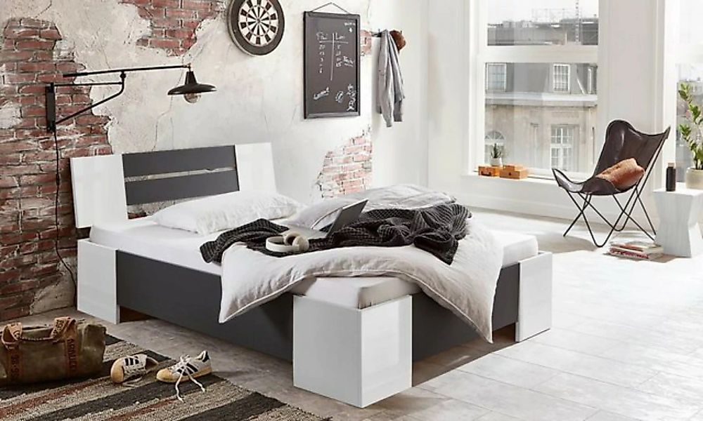 moebel-dich-auf Futonbett LINZ (Bett 140x200, in verschiedenen Farben), Mad günstig online kaufen