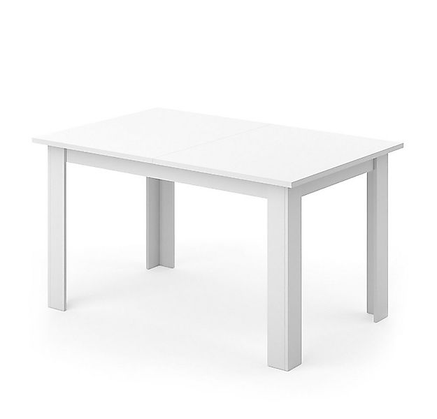 Vicco Esstisch Karlos, Weiß, 140 x 90 cm (1-St) günstig online kaufen