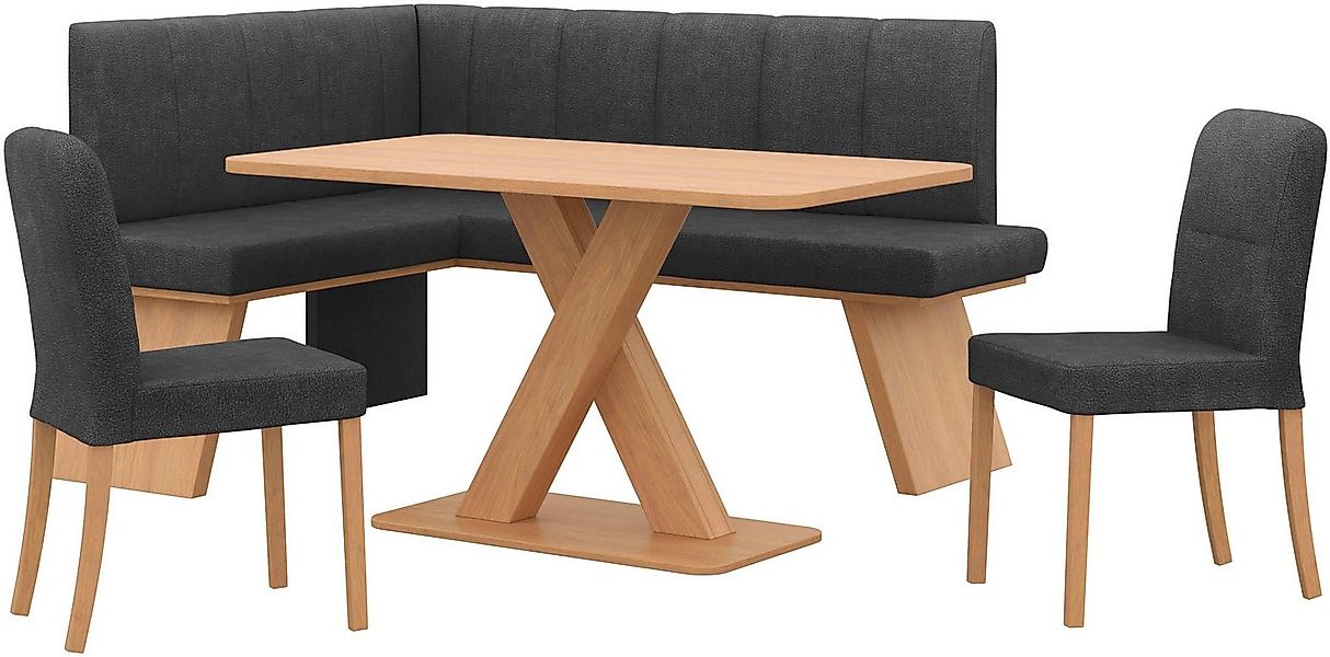 Home affaire Eckbankgruppe Nina, (Set, 4-tlg., 4er), Sitzgruppe Esszimmer S günstig online kaufen