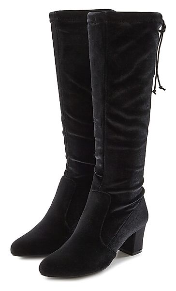 LASCANA Belle Affaire Stiefel Langer Stiefel, günstig online kaufen