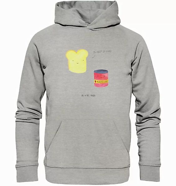 Mr. & Mrs. Panda Hoodie Größe L Toast Marmelade - Heather Grey - Geschenk, günstig online kaufen