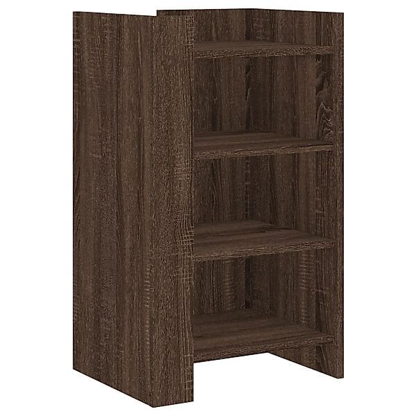 vidaXL Sideboard Braun Eichen-Optik 45x35x75 cm Holzwerkstoff 848387 günstig online kaufen