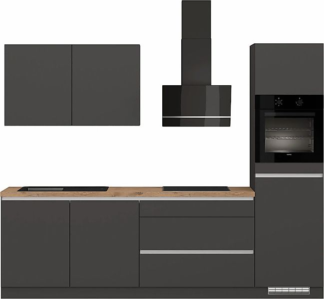 IMPULS KÜCHEN Küchenzeile ""Dublin", Anti Fingerprint Oberfläche, Schubkäst günstig online kaufen