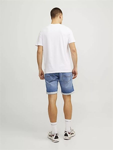 Jack & Jones Herren Jeans Short JJIRICK JJICONGE 709- Relgular Fit - Blau - günstig online kaufen