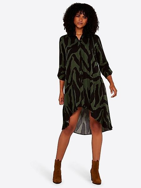 Apricot Minikleid mit Zebramuster, asymmetrisch günstig online kaufen