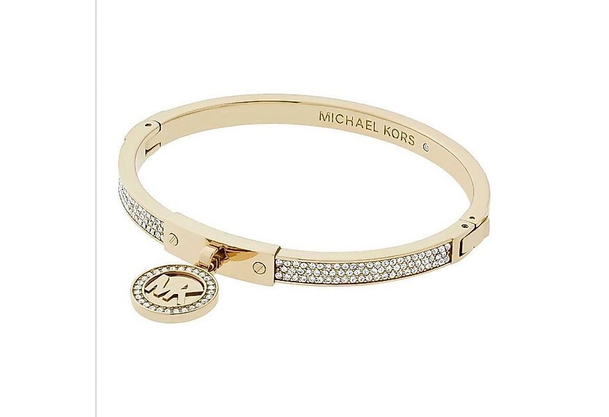 MICHAEL KORS Charm-Armband Michael Kors Armreif Edelstahl goldfarben günstig online kaufen