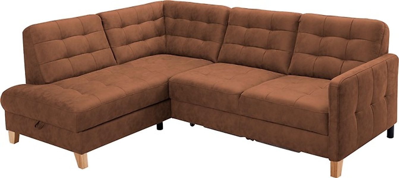 exxpo - sofa fashion Ecksofa »Elio, kompakt und komfortabel, bequem, zeitlo günstig online kaufen