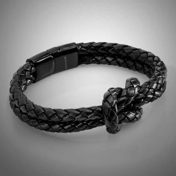 SERASAR Lederarmband Leder Damenarmband "Knot" (Klassisch, günstig online kaufen