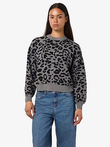 Noisy may Strickpullover "NMCHARLOTT L/S O-NECK KNIT FWD NOOS" günstig online kaufen