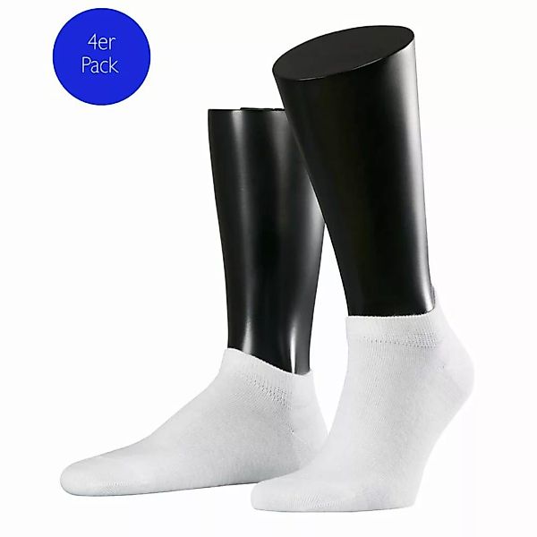 Esprit Herren Sneaker Socken 2 Paar - Einfarbig Sneaker Socks - Weiß 43-46 günstig online kaufen
