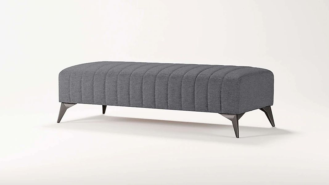Places of Style Polsterhocker "MATTHEW Sitzhocker XXL, Maße B/T/H: 140/60/4 günstig online kaufen