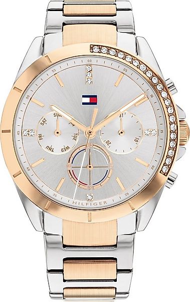 Tommy Hilfiger Multifunktionsuhr KENNEDY 1782387, Quarzuhr, Armbanduhr, Dam günstig online kaufen