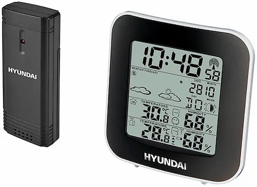 Hyundai Wetterstation »Hyundai WS 8236« (mit Außensensor) günstig online kaufen