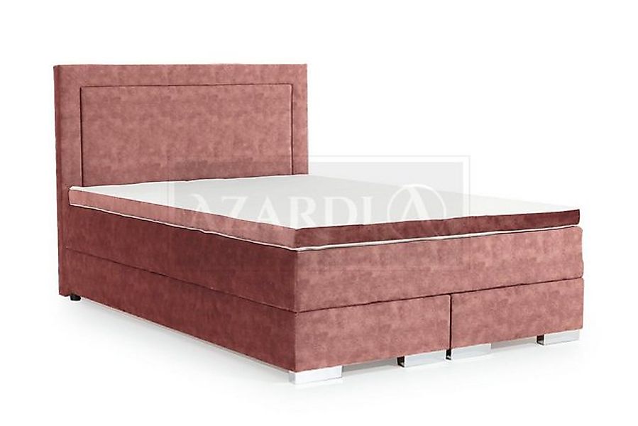 Xlmoebel Bett Himmlisches Boxspring-Doppelbett mit Matratze und Topper in G günstig online kaufen