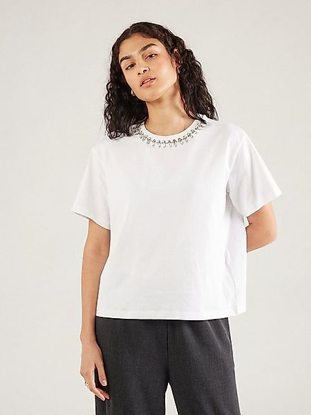 ONLY Kurzarmshirt ONLKIARA (1-tlg) Ziersteine günstig online kaufen