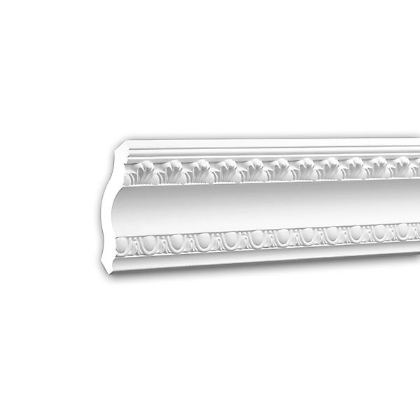 PROFHOME 150184 Eckleiste aus Polyurethan Deckenleiste Stuckleiste 2 m 200 günstig online kaufen