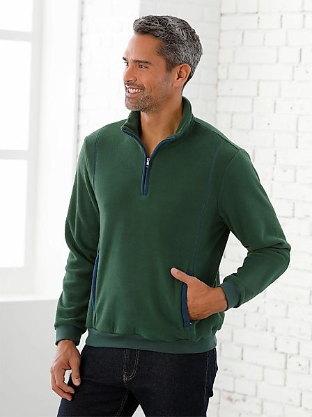 Classic Langarmshirt "Fleece-Shirt" 1 Stk. tlg. günstig online kaufen