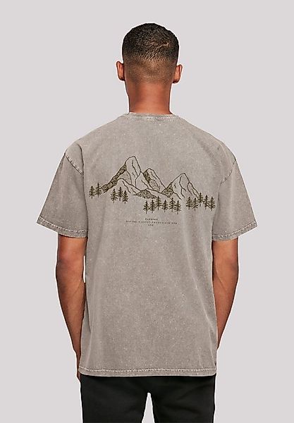 F4NT4STIC T-Shirt Mountain Berg Print günstig online kaufen