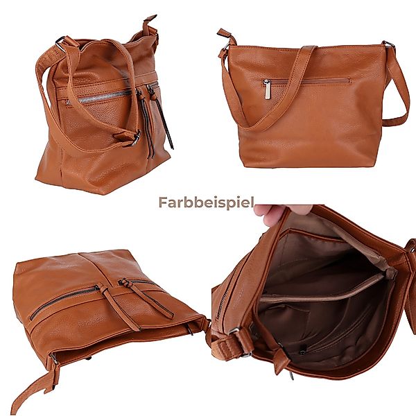 MIRROSI Schultertasche Damen Crossbody Bag, 37x27x14cm günstig online kaufen