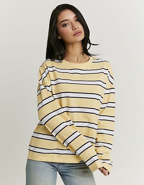 Tally Weijl Langarmshirt STSCOBERLA Baumwolle günstig online kaufen