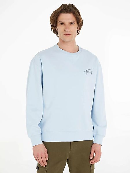 Tommy Jeans Sweatshirt "TJM RLX SIGNATURE CREW EXT", mit Rundhalsausschnitt günstig online kaufen