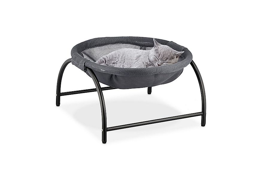 relaxdays Katzen-Hängematte Stehende Katzenhängematte günstig online kaufen