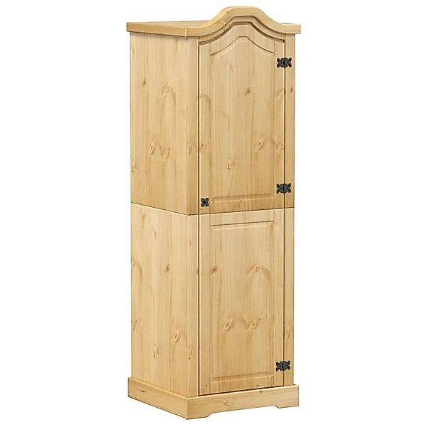 vidaXL Kleiderschrank Kleiderschrank Corona 55x52x170 cm Massivholz Kiefer günstig online kaufen