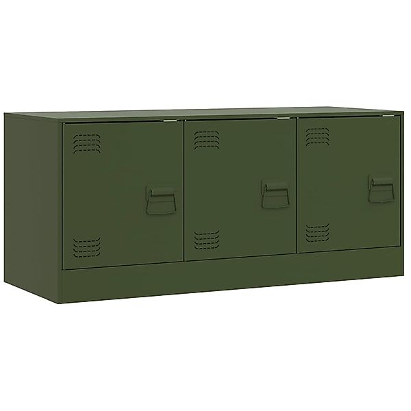 vidaXL TV-Schrank Olivgrün 99x39x44 cm Stahl 841647 günstig online kaufen