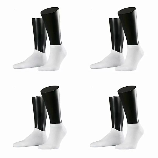 Esprit Herren Sneaker Set 4 Paar Uni Sneaker Socks - Weiß / Größe: 39-42 (5 günstig online kaufen