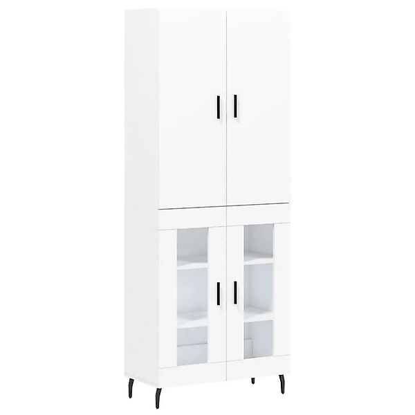 vidaXL Highboard Weiß 69,5x34x180 cm Holzwerkstoff 3195747 günstig online kaufen