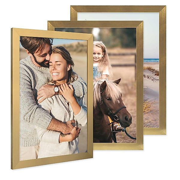 PHOTOLINI Bilderrahmen 3er Set breite Rahmen, günstig online kaufen