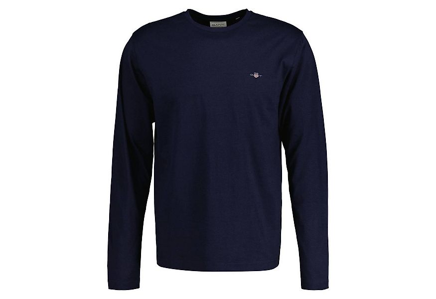 Gant T-Shirt Herren Longsleeve 1er Pack Baumwolle (Packung, 1er Pack) günstig online kaufen