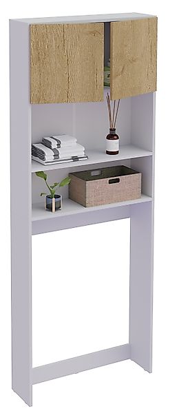 VCM Waschmaschinenumbauschrank Holz Überbauschrank Waschmaschine Überbau günstig online kaufen