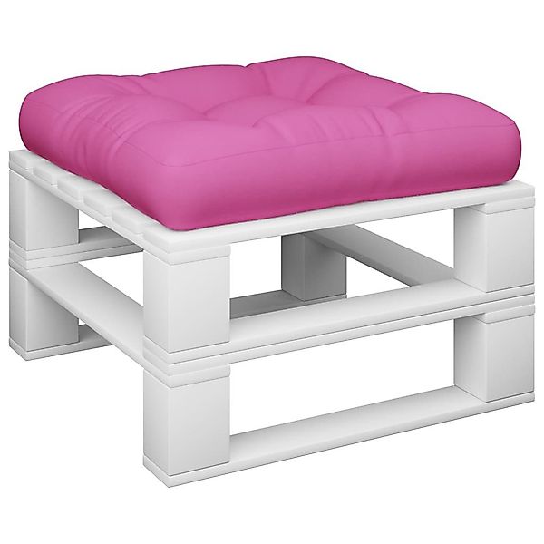 vidaXL Sitzauflage Palettenkissen Rosa 50x50x12 cm günstig online kaufen