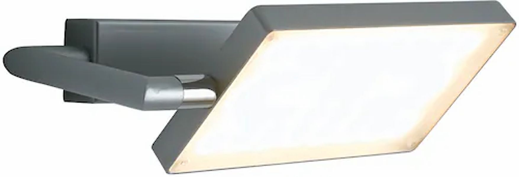 LUCE Design LED Wandstrahler »BOOK«, LED fest integriert, Leuchtenkopf schw günstig online kaufen