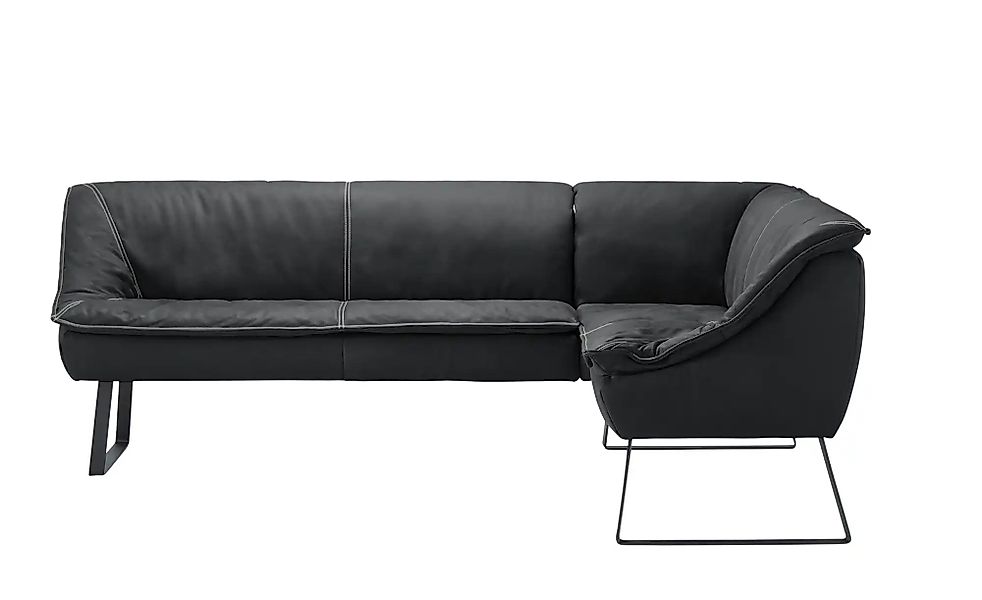 KOINOR Eckbank  Leder Alino ¦ grau ¦ Maße (cm): H: 89 Bänke > Eckbänke - Hö günstig online kaufen