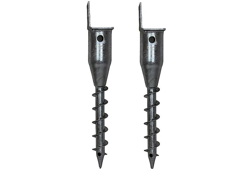 TRUTZHOLM Einschraub-Bodenhülse 2x L-Profil Bodenhülse zum einschrauben 48, günstig online kaufen