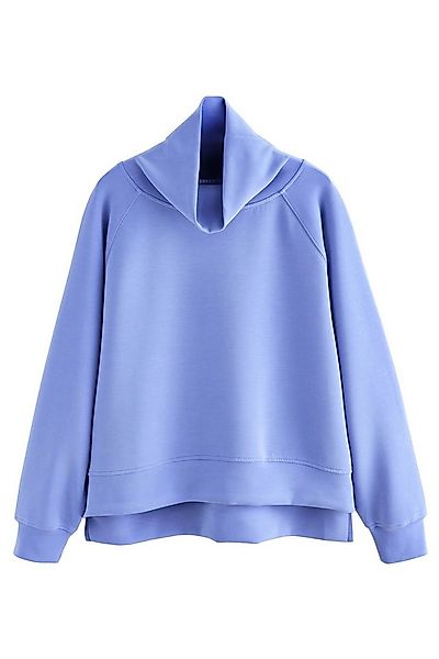 Next Sweater Active Modal Pullover mit Wasserfallkragen (1-tlg) günstig online kaufen