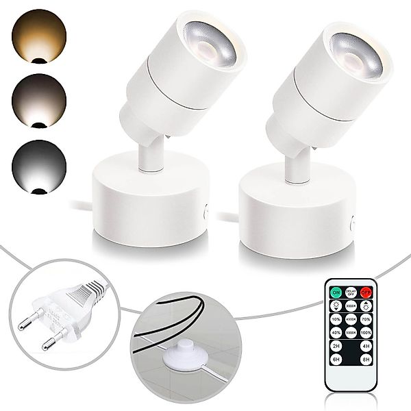 Jibenhome LED Deckenstrahler LED Wandstrahler Wandleuchte günstig online kaufen