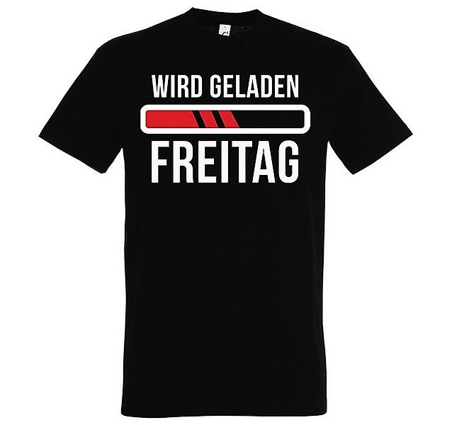 Youth Designz T-Shirt "Wird geladen, Freitag" Herren T-Shirt mit lustigem P günstig online kaufen