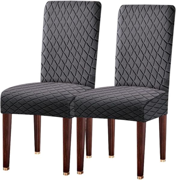 Coonoor Stuhlhusse geschwungener Stuhlbezug,Elastischer Jacquard-Esszimmers günstig online kaufen