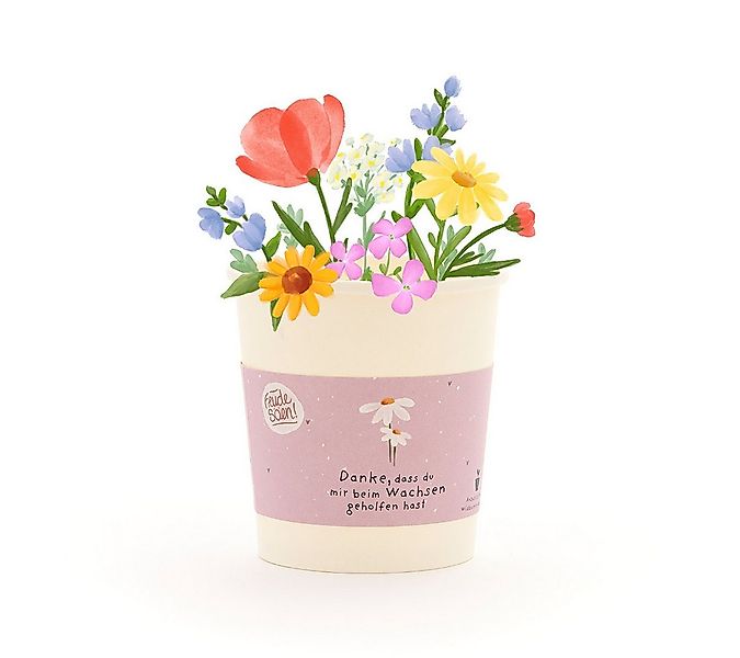 Die Stadtgärtner Anzuchttopf Wildblumen-Anzuchtset als Dankeschön-Geschenk, günstig online kaufen